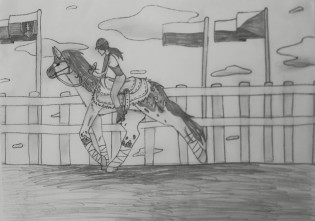 Adéla Rudinská, tužka, ZŠ a MŠ B. Dvorského Ostrava-Bělský les