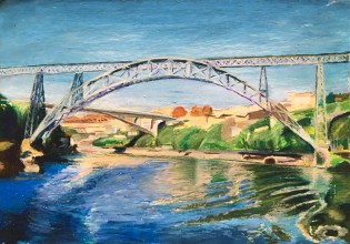 Alice Saydoková, To je pohoda (Maria Pia Portugalsko), pastel,ZUŠ Sologubova, Ostrava