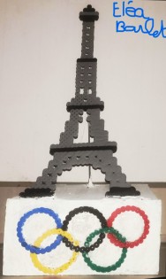 Elea BARLET, Paris et les Jeux olympiques, práce s materiálem, Limoges, FRANCIE