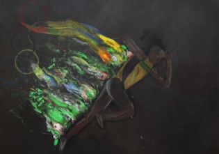 Eliška Bajgarová, kombinovaná technika, ZUŠ J. Valčíka, Ostrava-Poruba