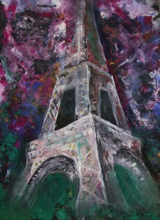 Eliška Hermannová, tempera, ZUŠ Valčíka, Ostrava