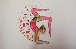 Eliška Körbelová, Gymnastka, pastelka a fix, ZŠ Čeladná