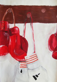 Kateřina Plchová, tempera, Jazykové gymnázium Pavla Tigrida, Ostrava