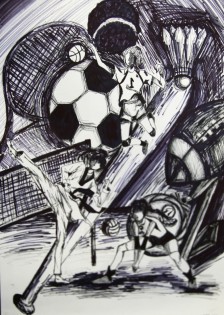 Linda Linh Luc Khanh, Atleti ala Matisse, fix, ZUŠ Sologubova Ostrava