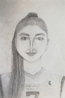 Milana Polaka, Volleyball, tužka, Dagdasvidusskola Dagda LATVIJA