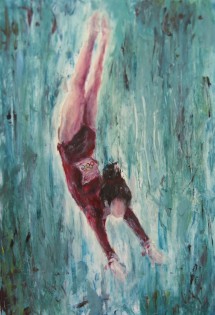 Monika Pačková, tempera, ZUŠ J. Valčíka, Ostrava-Poruba