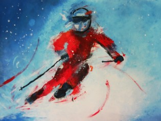 Natálie Luňáčková, tempera, Wichterlovo gymnázium, Ostrava