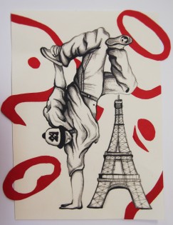 Natálie Řuchovská, Breakdance, kombinovaná technika, Gymnázium Karviná