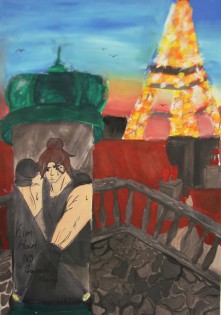 Nela Pešatová, Na živo, tempera, ZŠ Matiční Ostrava