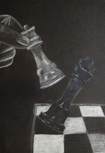 Nella Viktorie Waldrová, pastelka, Jazykové gymnázium Pavla Tigrida, Ostrava