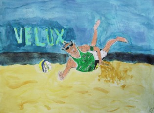 Prokop Josef Plaček, kombinovaná technika, Jazykové gymnázium Pavla Tigrida, Ostrava