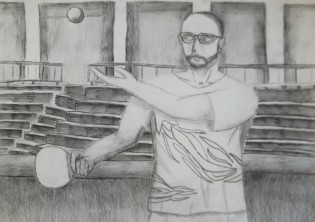 Radek Čechaček, Podání, tužka, ZŠ Hlučín