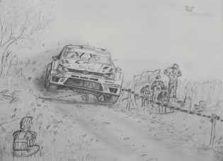 Raivis Čerpavskis, Rally France, tužka, Dagdas Vidusskola, Dagda, Lotyšsko