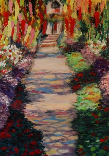 Violeta Tsameti, tempera, Wichterlovo gymnázium, Ostrava-Poruba, 1. místo
